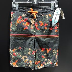 Laguna UPF 50 Sun protection DIGI camo swim trunks lined, quick dry,back pocket